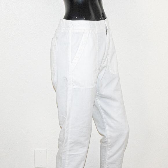 XiRENA $248 Women's Tucker Pant in White Cotton slouchy sz XS - Picture 10 of 12